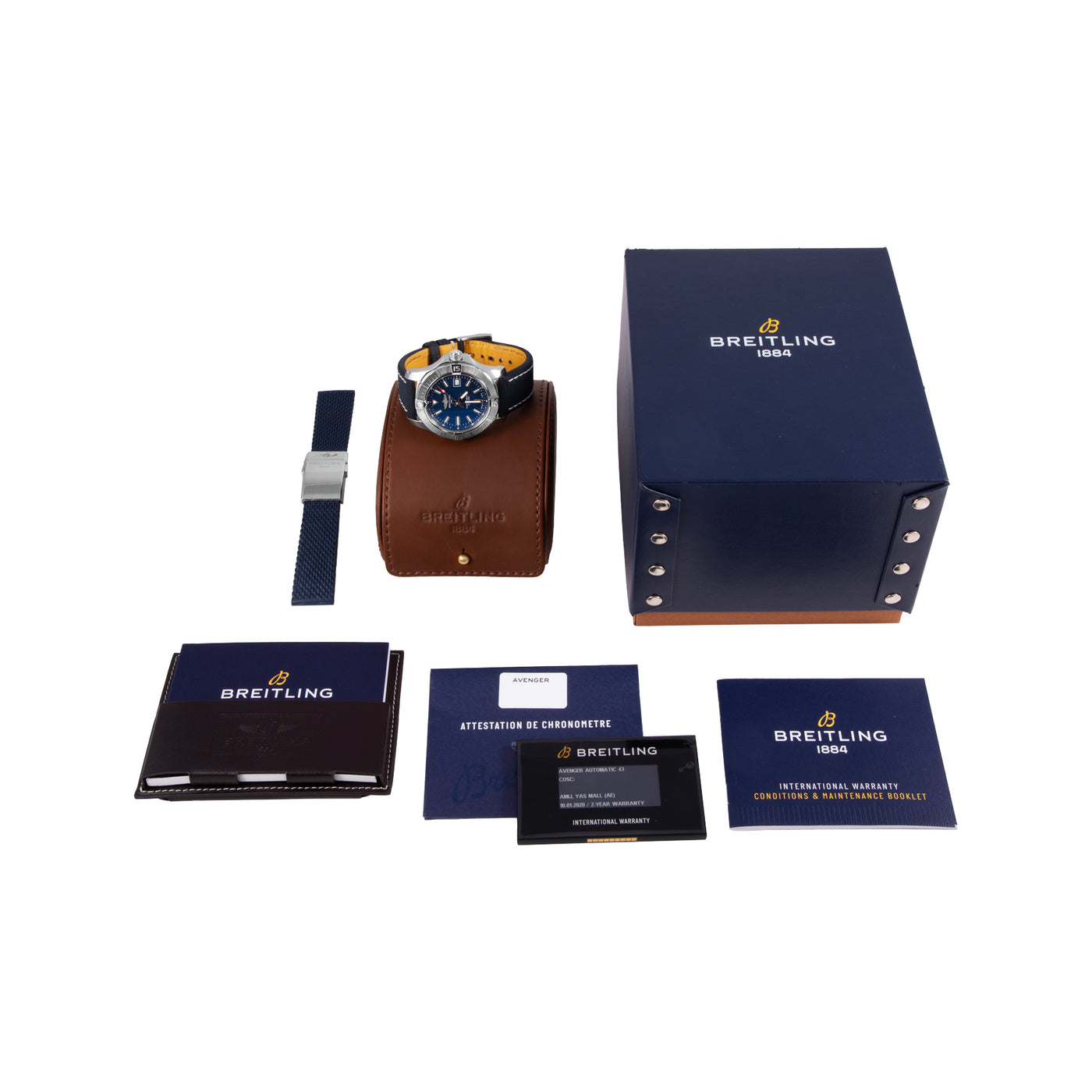 Breitling Avenger A17318101C1X1 full set | Timepiece360