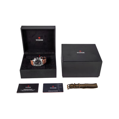 Tudor Heritage Black Bay M79350-0005 full set | Timepiece360