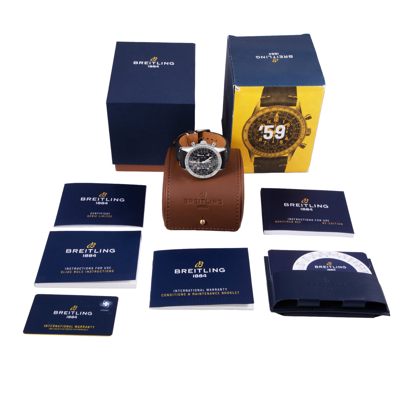 Breitling Navitimer Ref.806 1959 Re-Edition full set | Timepiece360