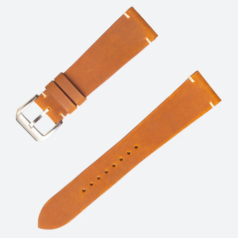Crazy Horse Tan Leather Strap-Timepiece360