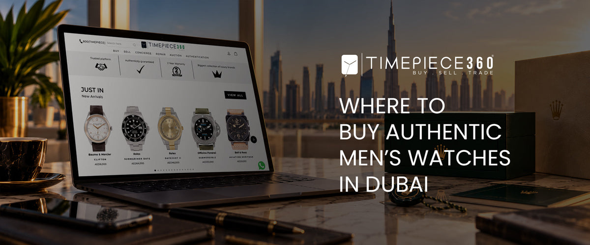Buy Authentic Mens watches - Timepiece360