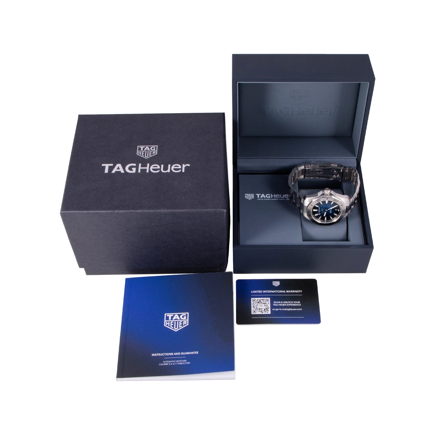 TAG Heuer Aquaracer Professional Date WBP2111.BA0627 full set | Timepiece360