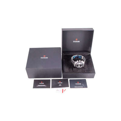 Tudor Black Bay Chrono M79360N-0001 full set | Timepiece360

