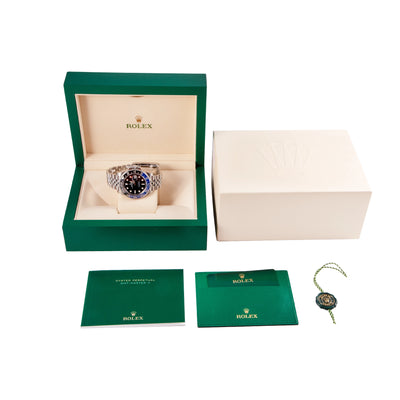 Rolex GMT-Master II Batgirl 126710BLNR | Timepiece360