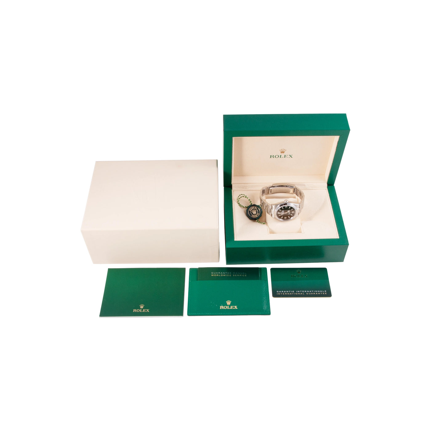 Rolex Explorer 36 124270 full set | Timepiece360