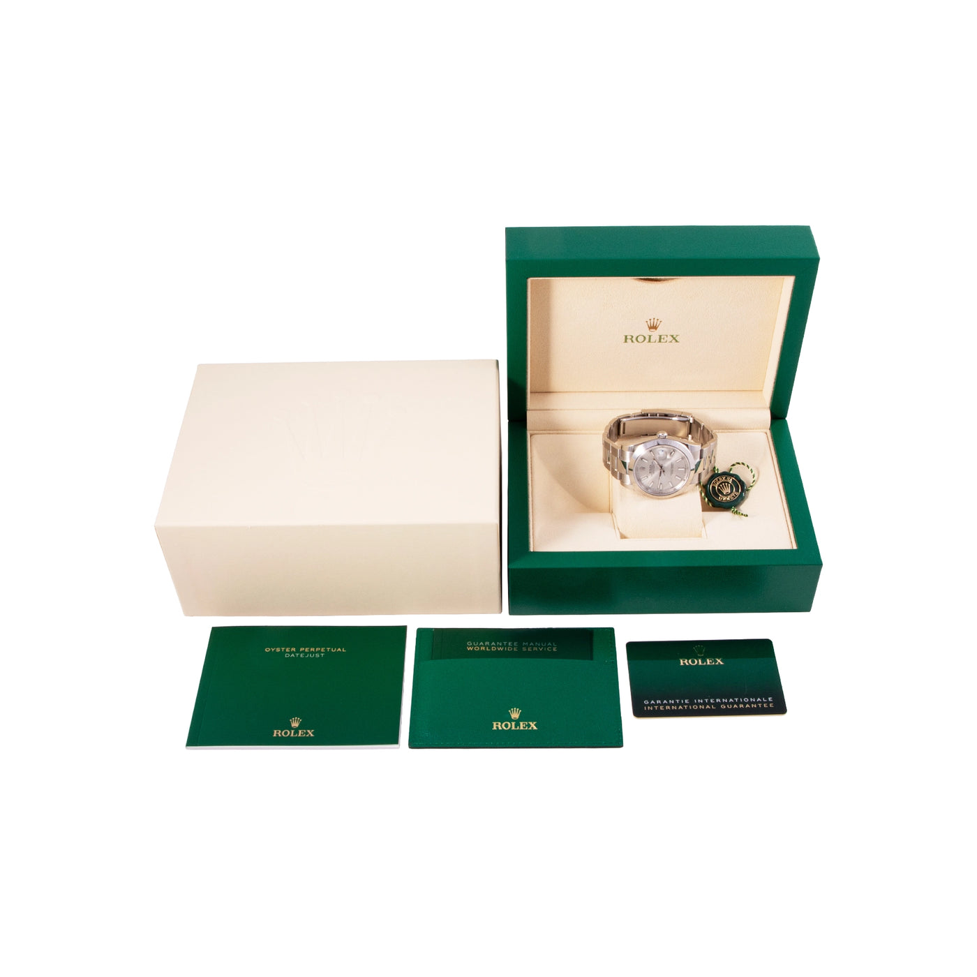 Rolex Datejust 41 126300 full set | Timepiece360

