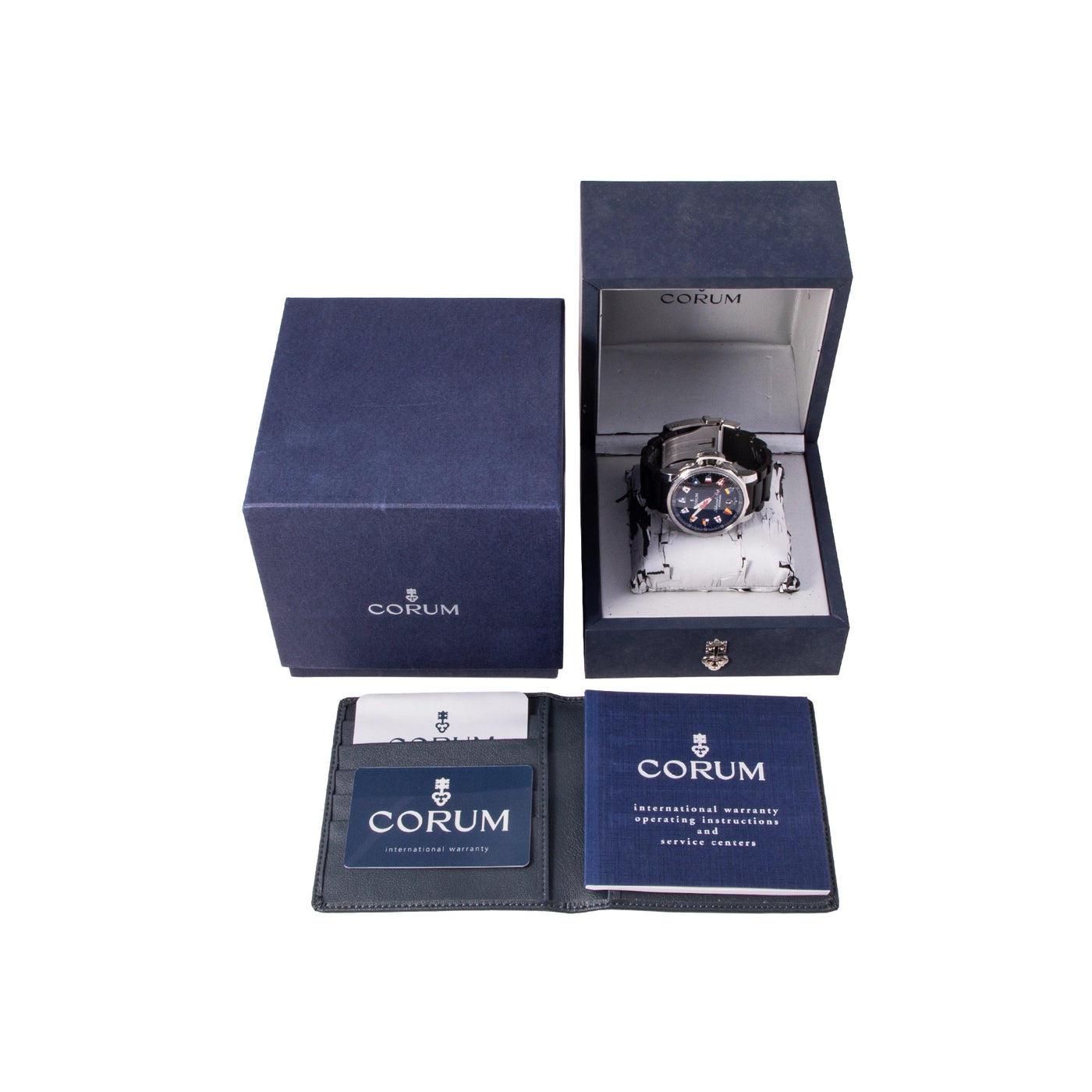 Corum Admiral’s Cup Trophy 082.831.20 full set | Timepiece360

