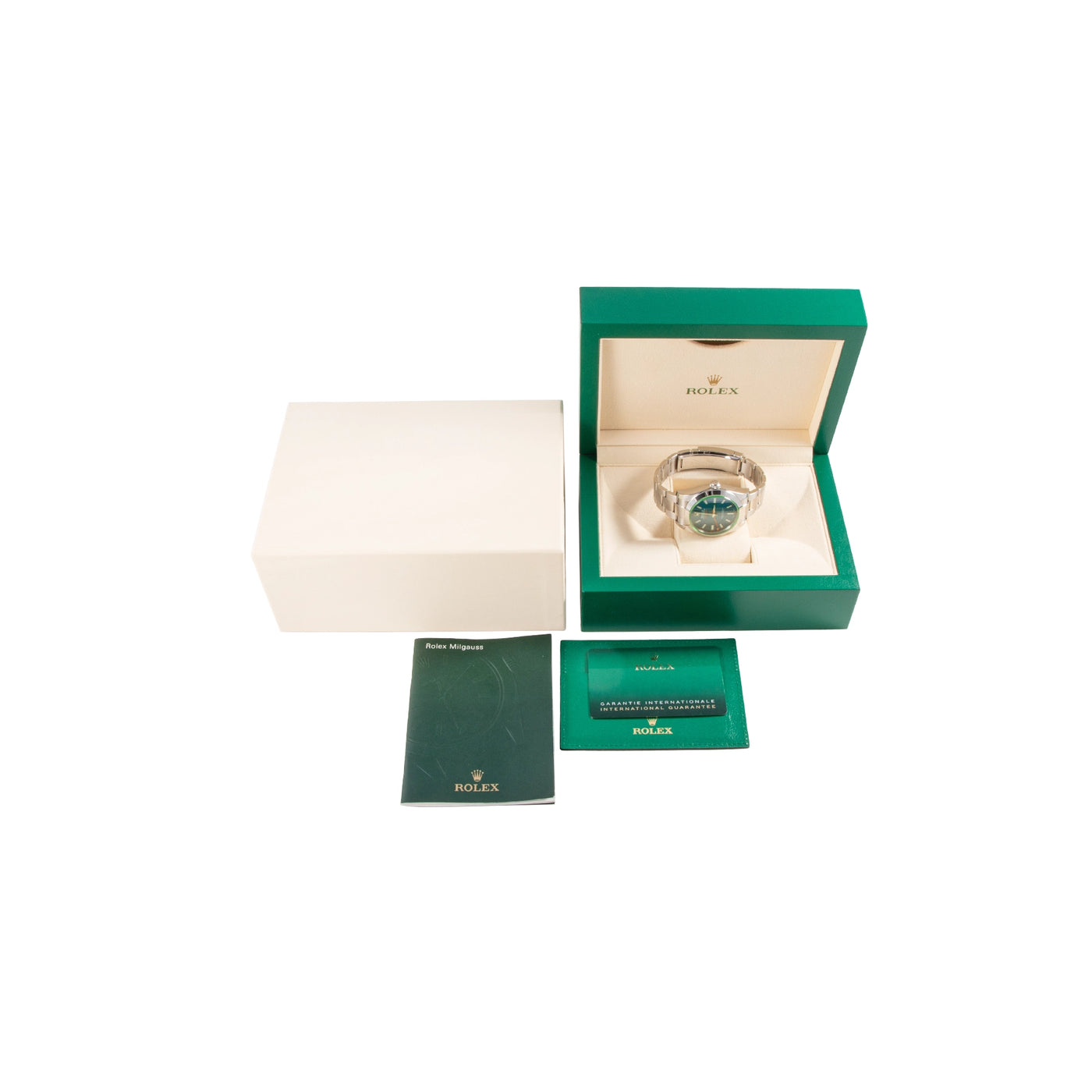 Rolex Milgauss 116400GV full set | Timepiece360

