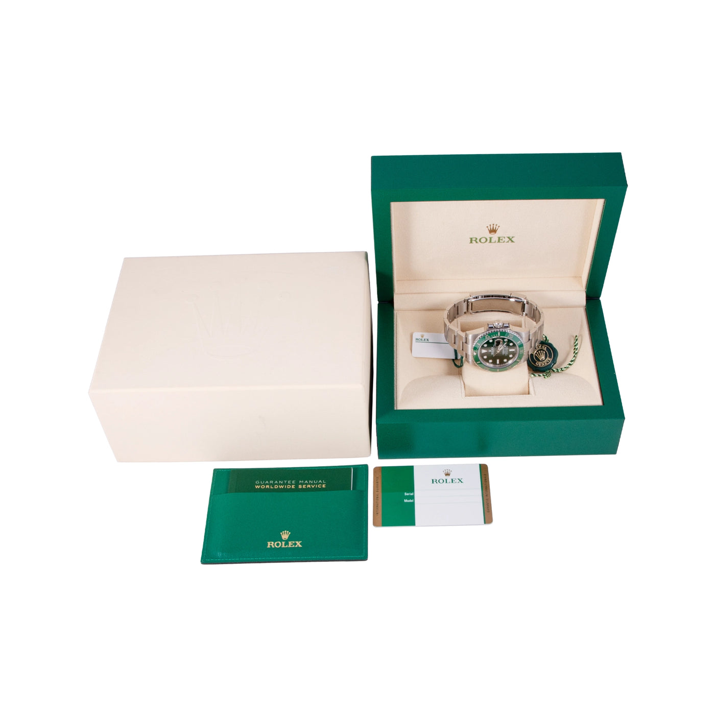 Rolex Submariner Date "Hulk" 116610LV full set | Timepiece360