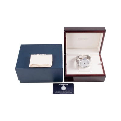 Longines Conquest L3.830.4.72.6 full set | Timepiece360