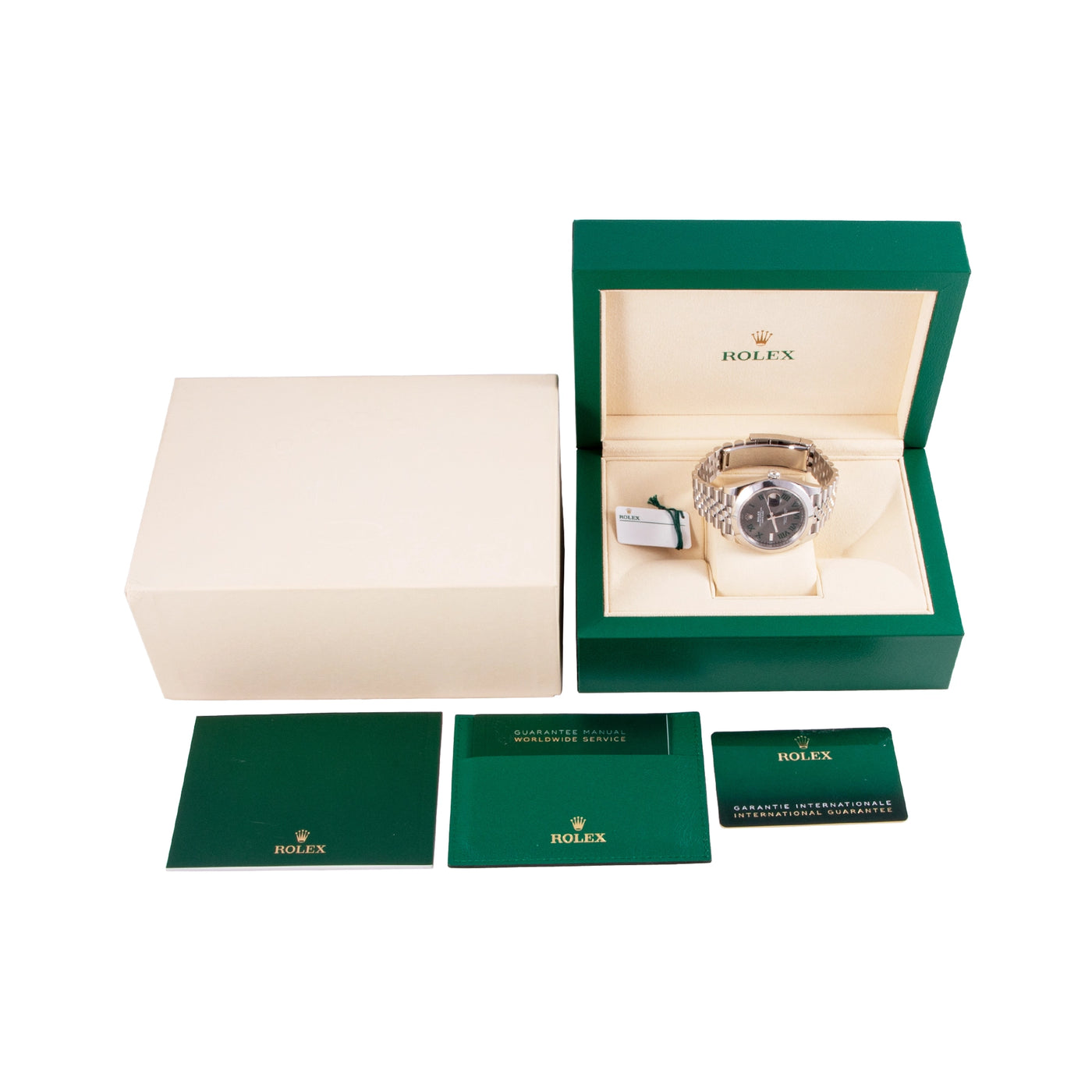 Rolex Datejust 41 "Wimbledon" 126300 | Timepiece360