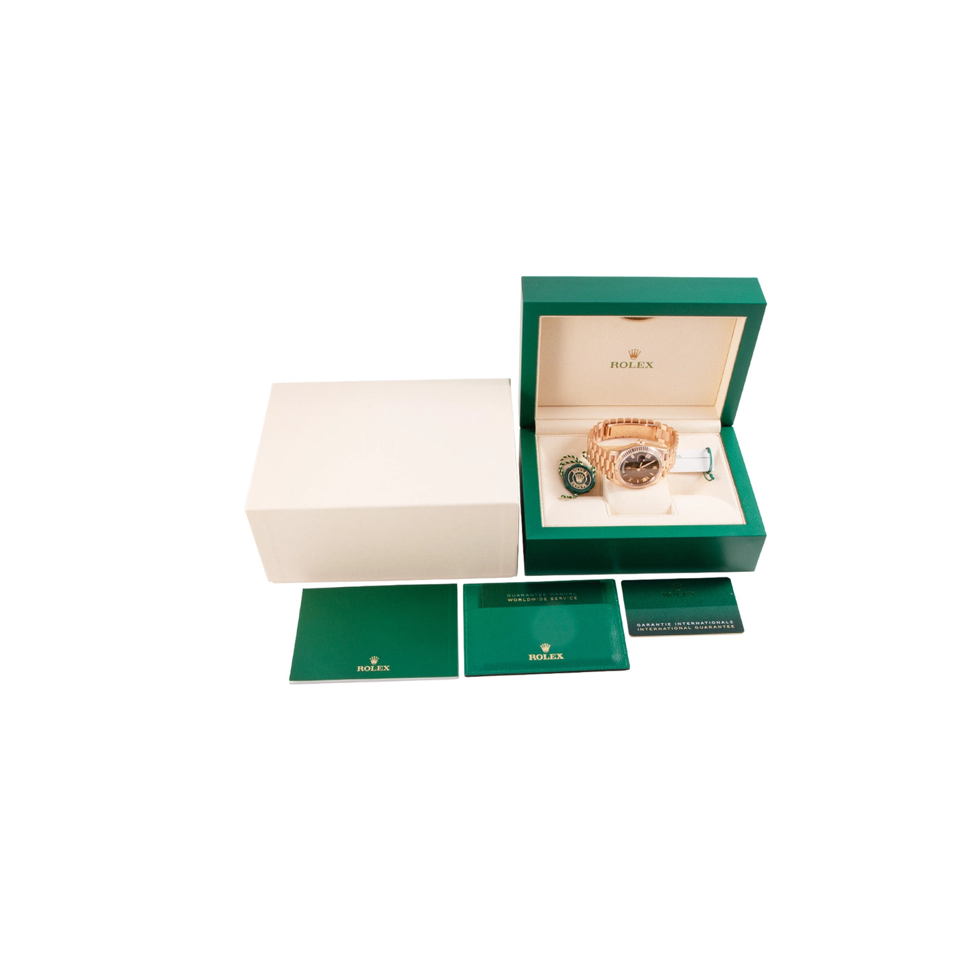 Rolex Day-Date 40 228235 full set | Timepiece360

