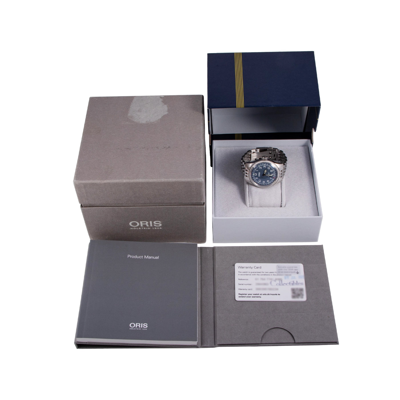 Oris Big Crown Pointer Date 01 754 7741 4065-07 8 20 22 full set | Timepiece360