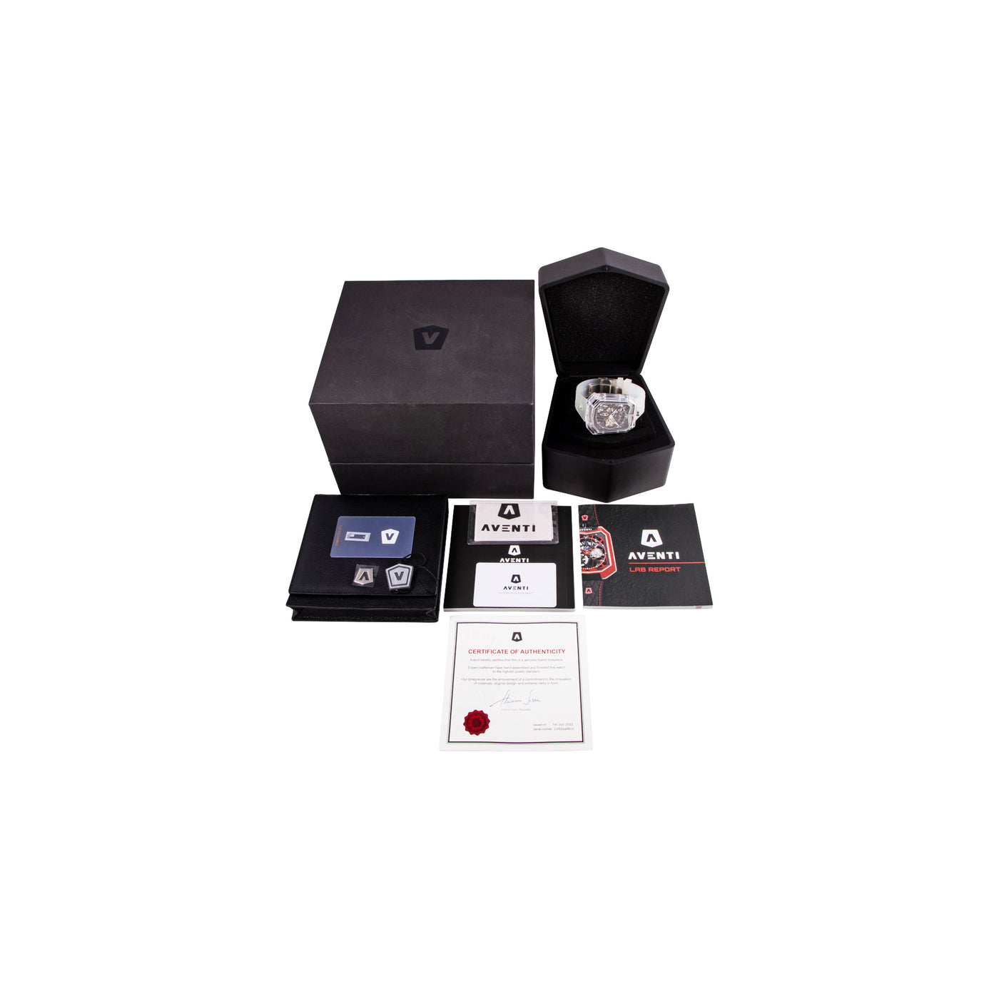 Aventi A11-01 Skeleton A11-01-SE full set | Timepeice360