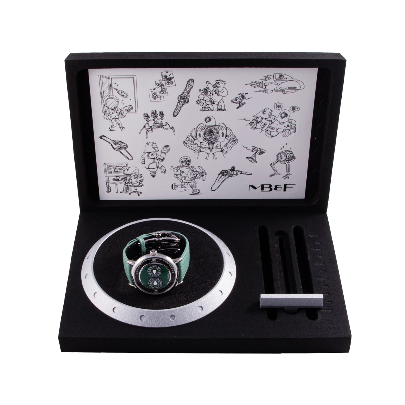 M.A.D. Editions M.A.D.2 Green full set | Timepiece360