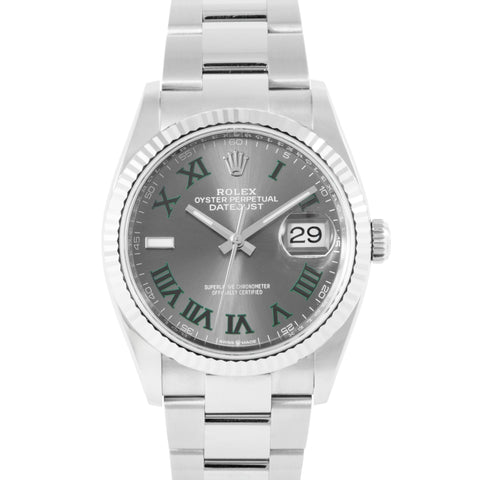 Rolex Datejust 36 "Wimbledon" 126234 | Timepiece360