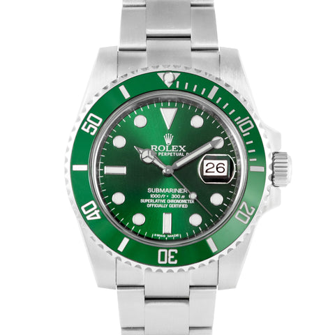 Rolex Submariner Date "Hulk" 116610LV | Timepiece360