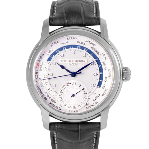 Frederique Constant Worldtimer FC-718WM4H6 | Timepiece360

