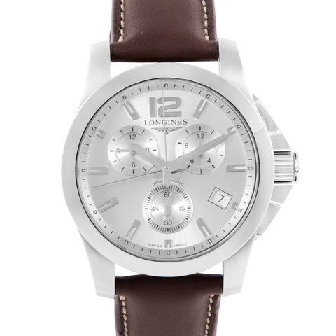 Longines Conquest Chronograph L36604765 | Timepiece360

