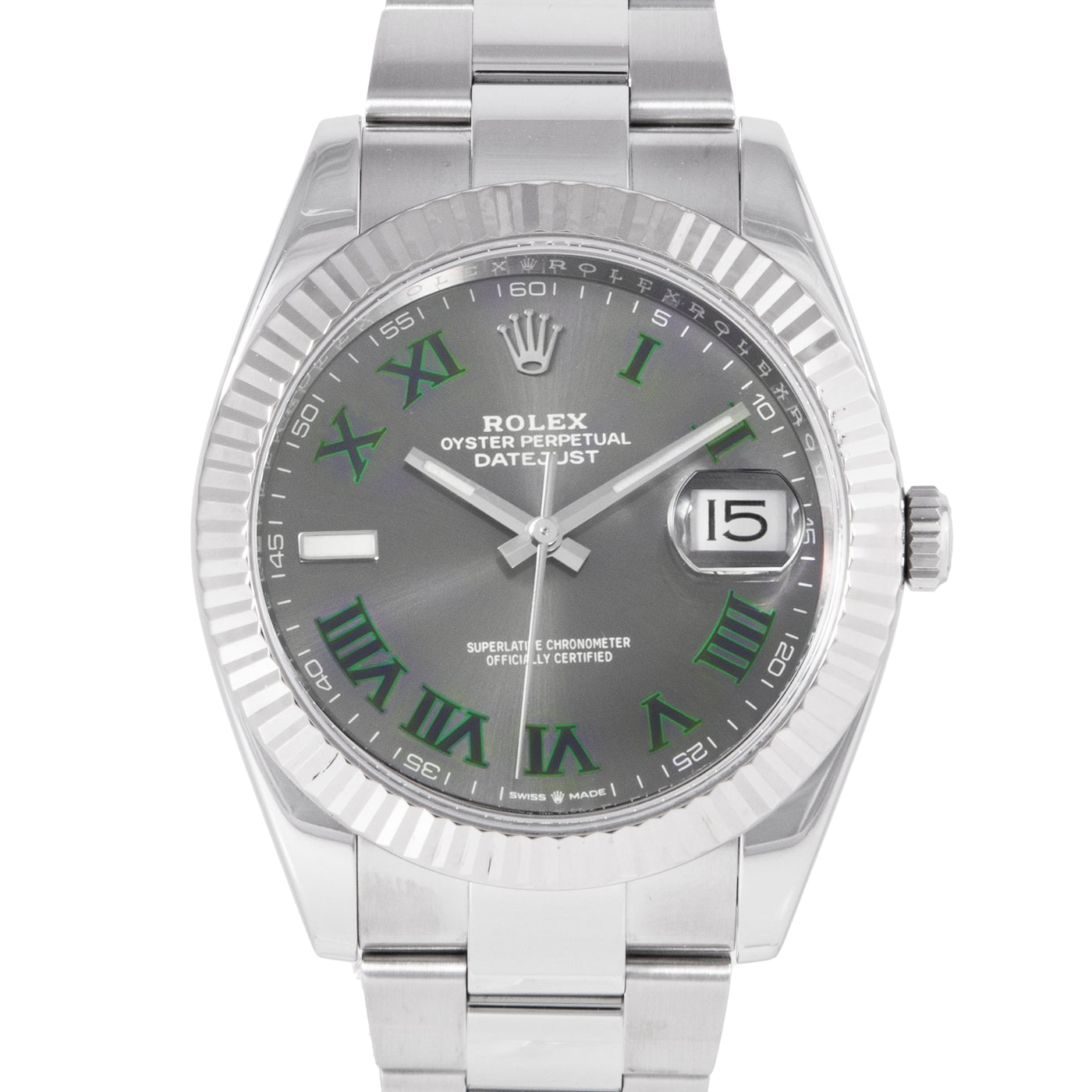 Rolex Datejust 41"Wimbledon" 126334 | Timepiece360