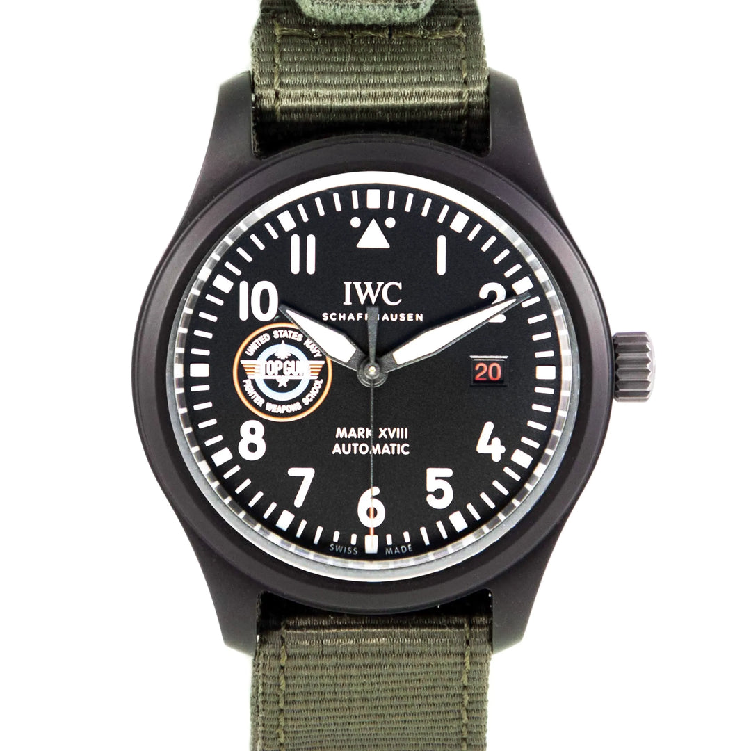 IWC Pilot's Mark XVIII Top Gun Edition “SFTI” Timepiece360