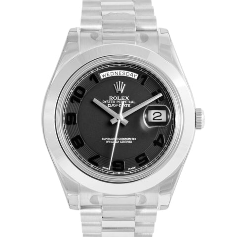 Rolex Day-Date II Platinum 218206| Timepiece360