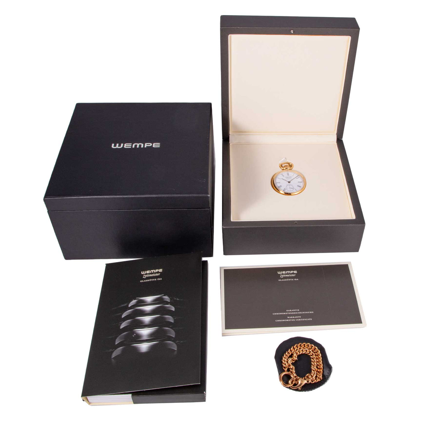 Wempe Zeitmeister Pocket Lepine WM70004 full set | Timepiece360
