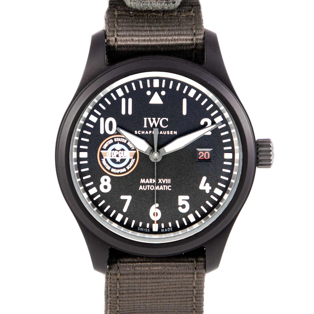 Iwc Pilot Time Piece 360 IWC Pilot's Mark XVIII Top Gun Edition