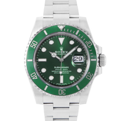 Rolex Submariner Date "Hulk" 116610LV | Timepiece360