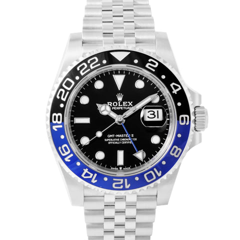 Rolex GMT-Master II Batgirl 126710BLNR | Timepiece360

