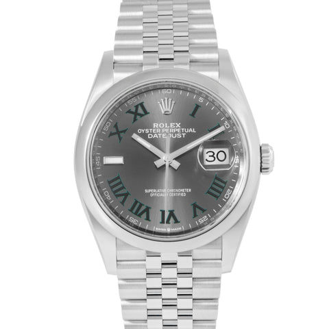 Rolex Datejust 36 "Wimbledon" 126200 | Timepiece360
