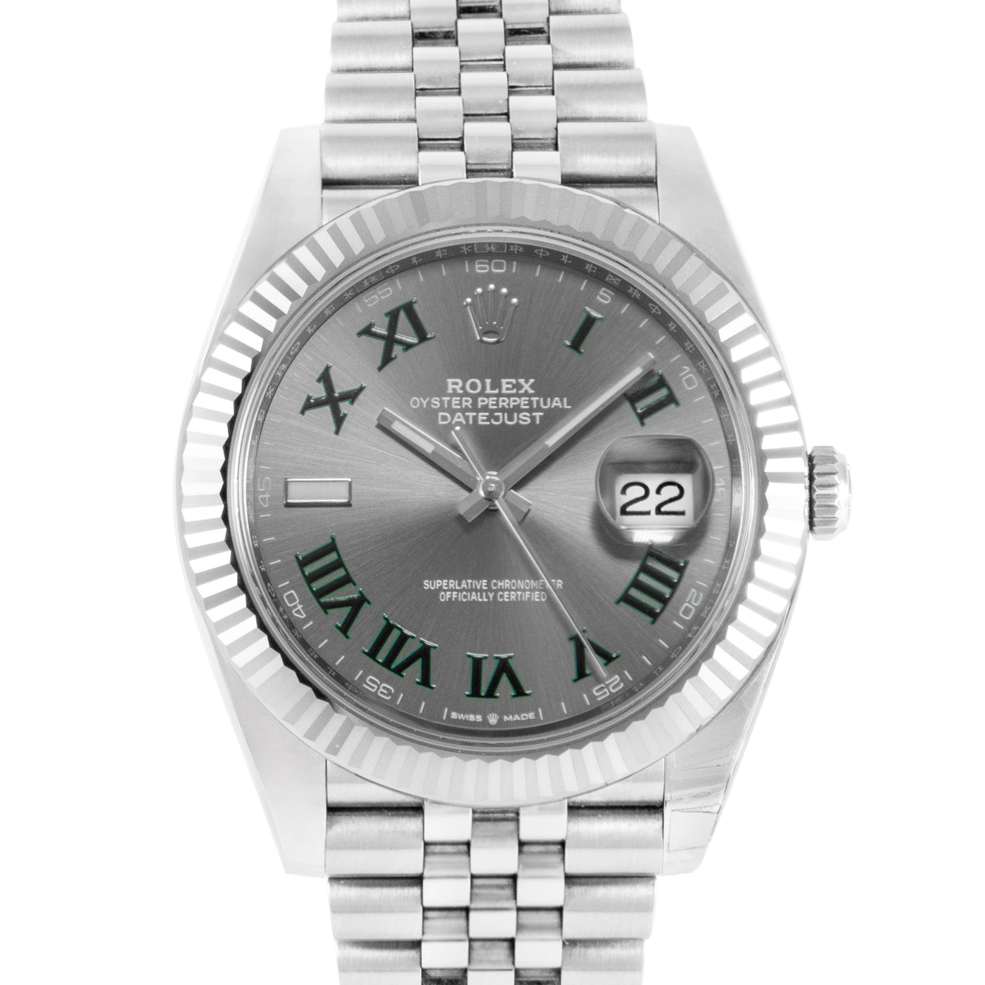 Rolex Datejust 41 "Wimbledon" 126334 | Timepiece360