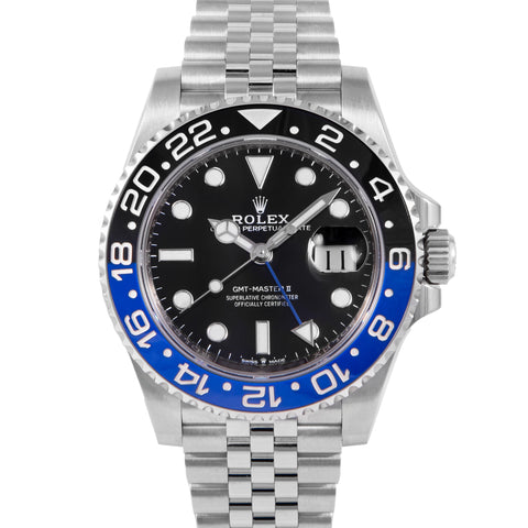 Rolex GMT-Master II "Batgirl" Black Dial 40mm Steel