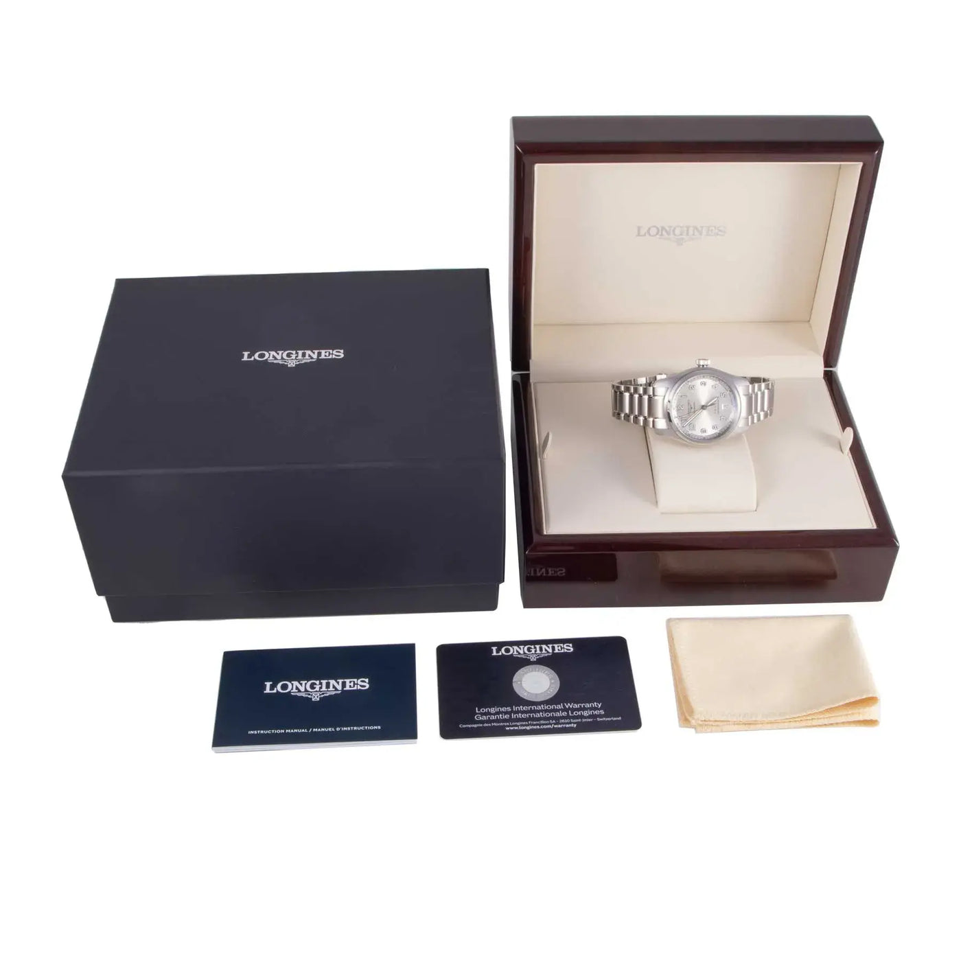 Longines Spirit L34104636 full set | Timepiece360