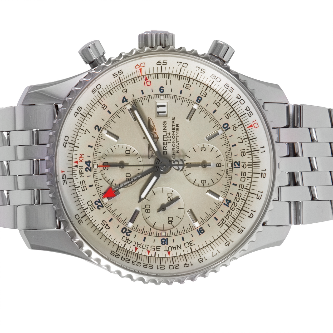 Breitling Navitimer World Chronograph A2432212/G571 | Timepiece360