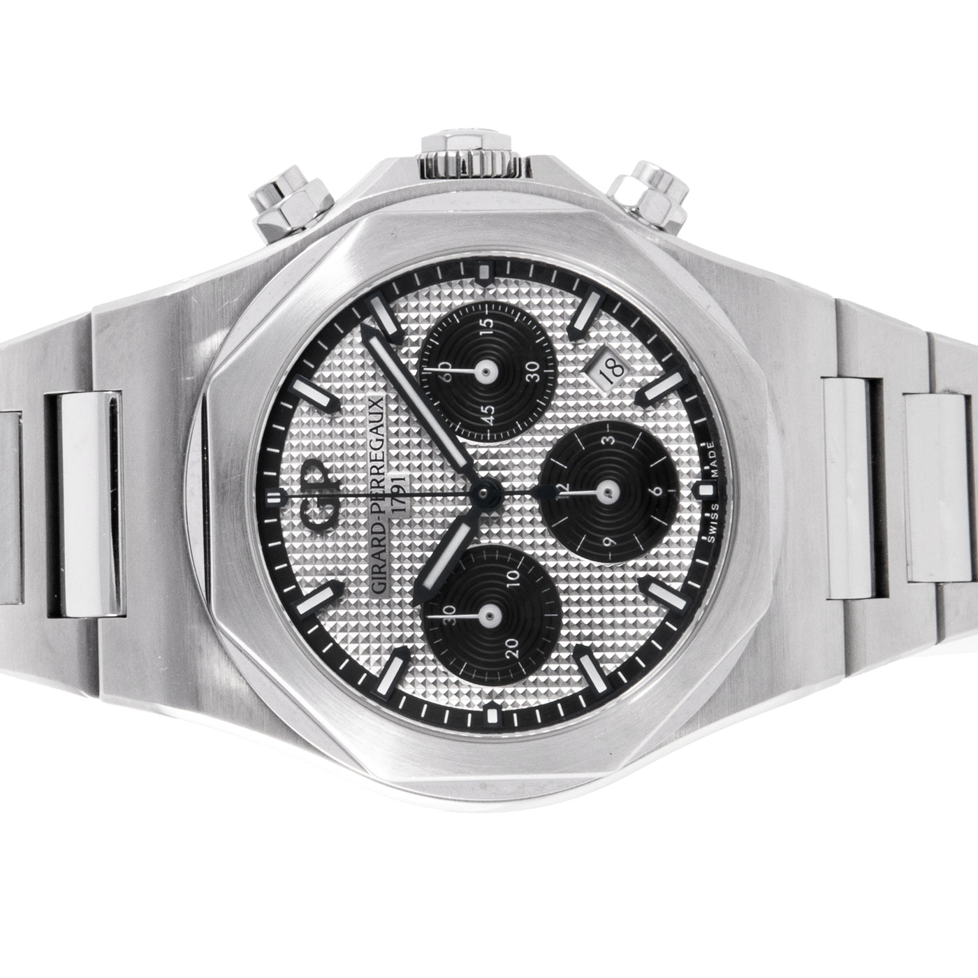 Girard-Perregaux Laureato Chronograph 81020-11-131-11A | Timepiece360