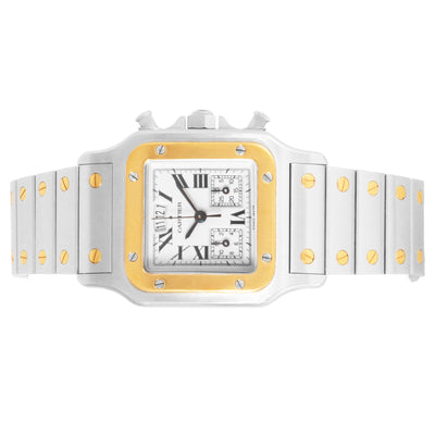 Cartier Santos Galbee Chronograph W20042C4 | Timepiece 360