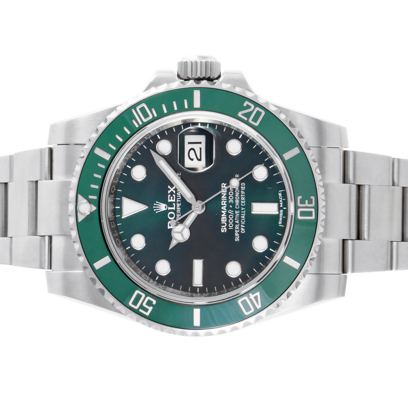Rolex Submariner Date Hulk 116610LV | Timepiece360