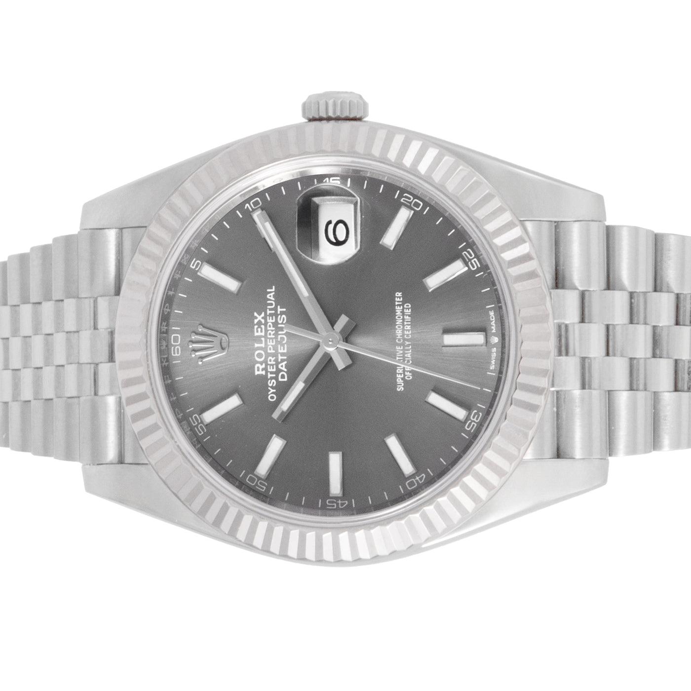 Rolex Datejust 41 Rhodium | Timepiece360