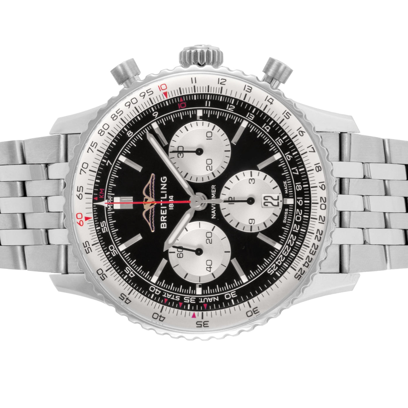 Breitling Navitimer B01 Chronograph AB0138211B1A1 | Timepiece360

