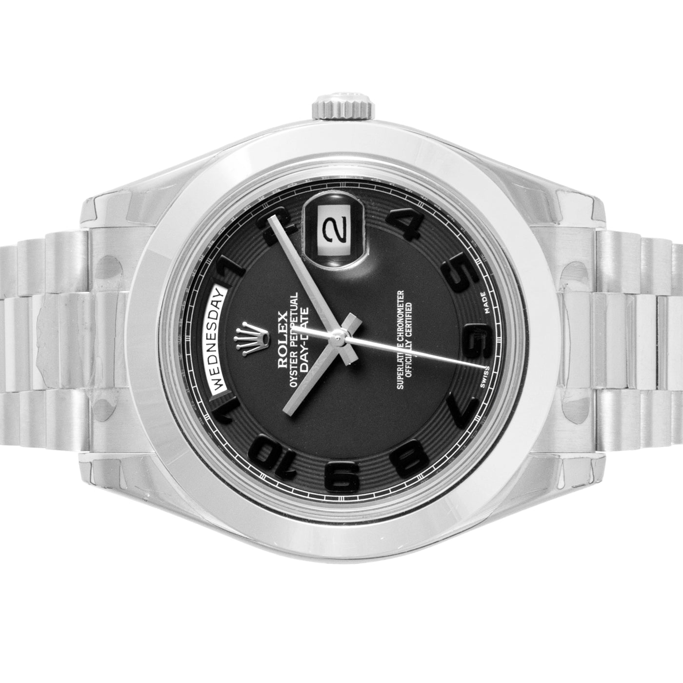 Rolex Day-Date II Platinum 218206| Timepiece360