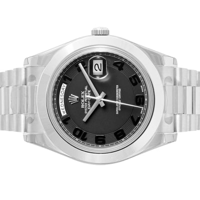 Rolex Day-Date II Platinum 218206| Timepiece360