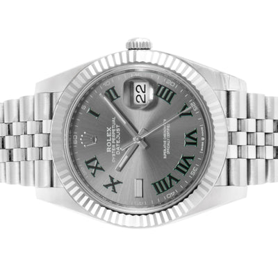 Rolex Datejust 41 "Wimbledon" 126334 | Timepiece360