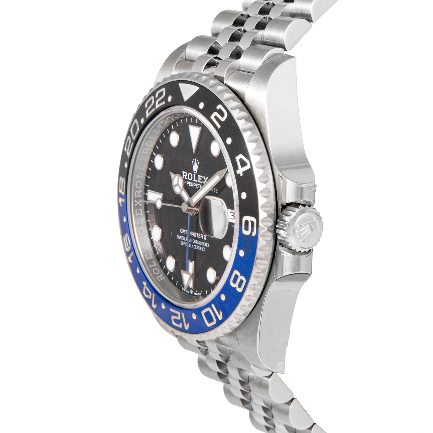 Rolex GMT Master II-Batgirl 126710BLNR | Timepiece360