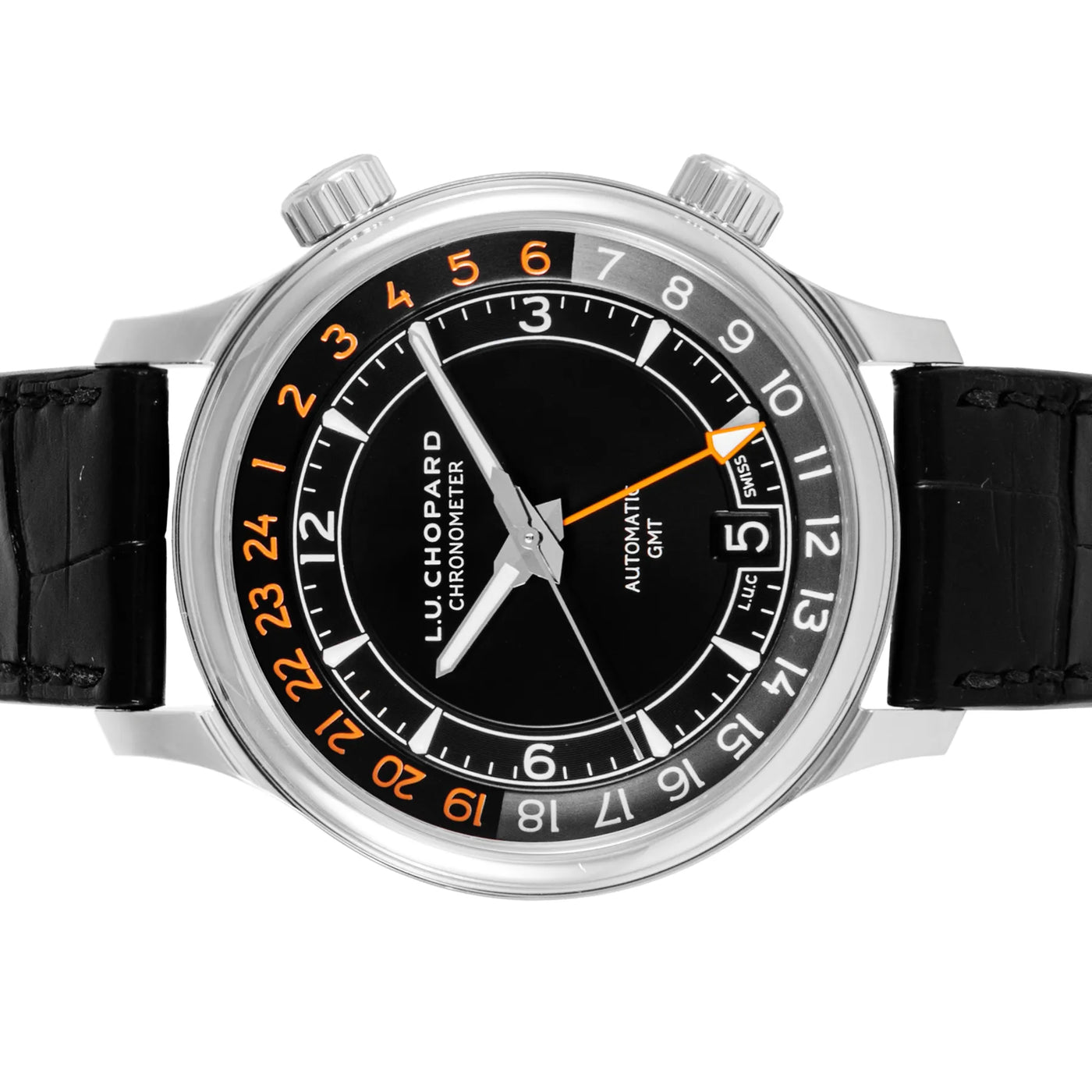 パワーアングル Chopard L.U.C. GMT 168579-3001 | Timepiece360