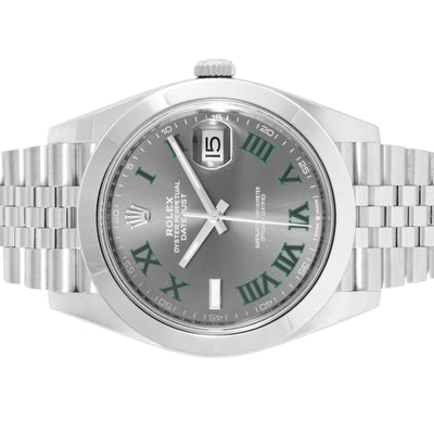 Rolex Datejust 41 "Wimbledon" 126300 | Timepiece360