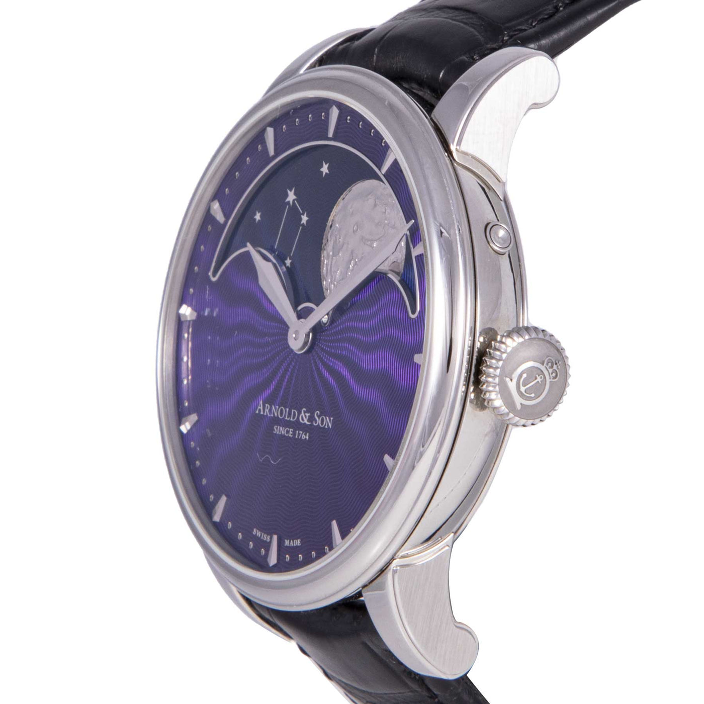 Arnold & Son HM Perpetual Moon 1GLAS.U02A.C122S | Timepiece360