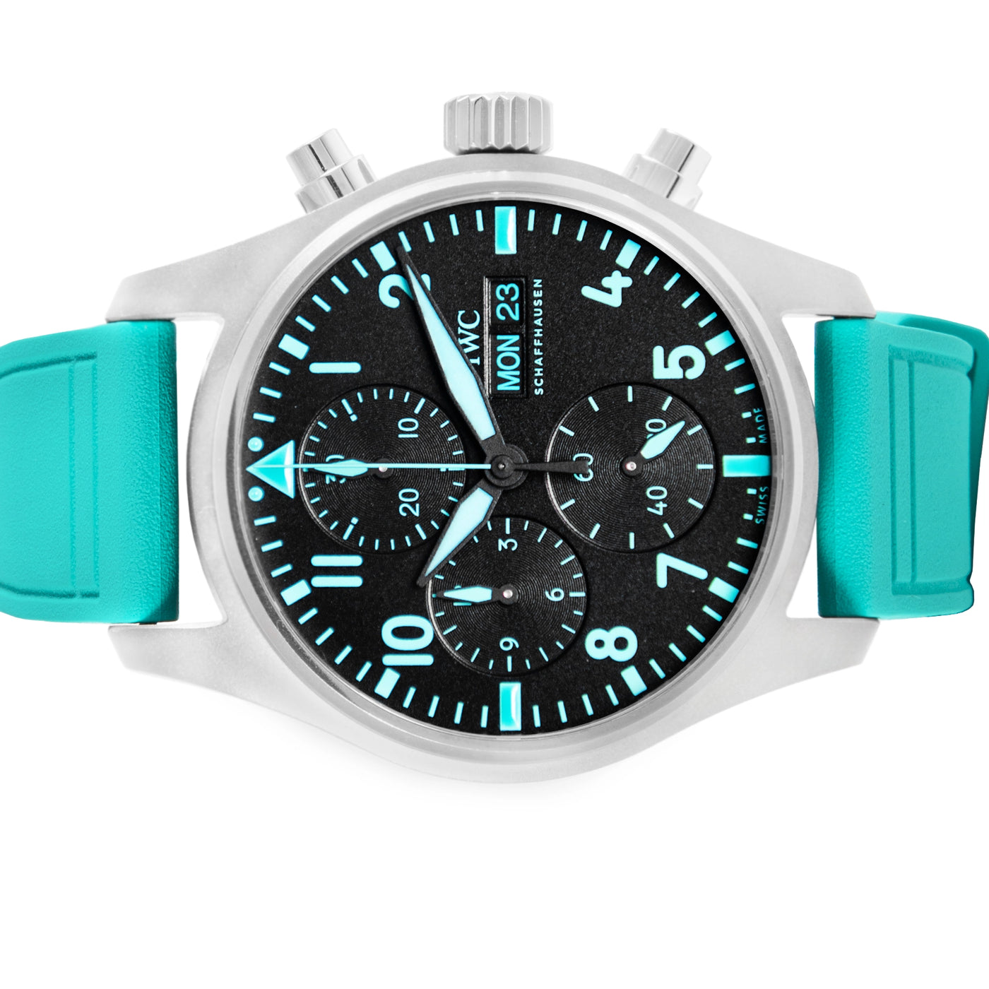 IWC Pilot's Watch 'Mercedes-AMG Petronas IW388108 | Timepiece360

