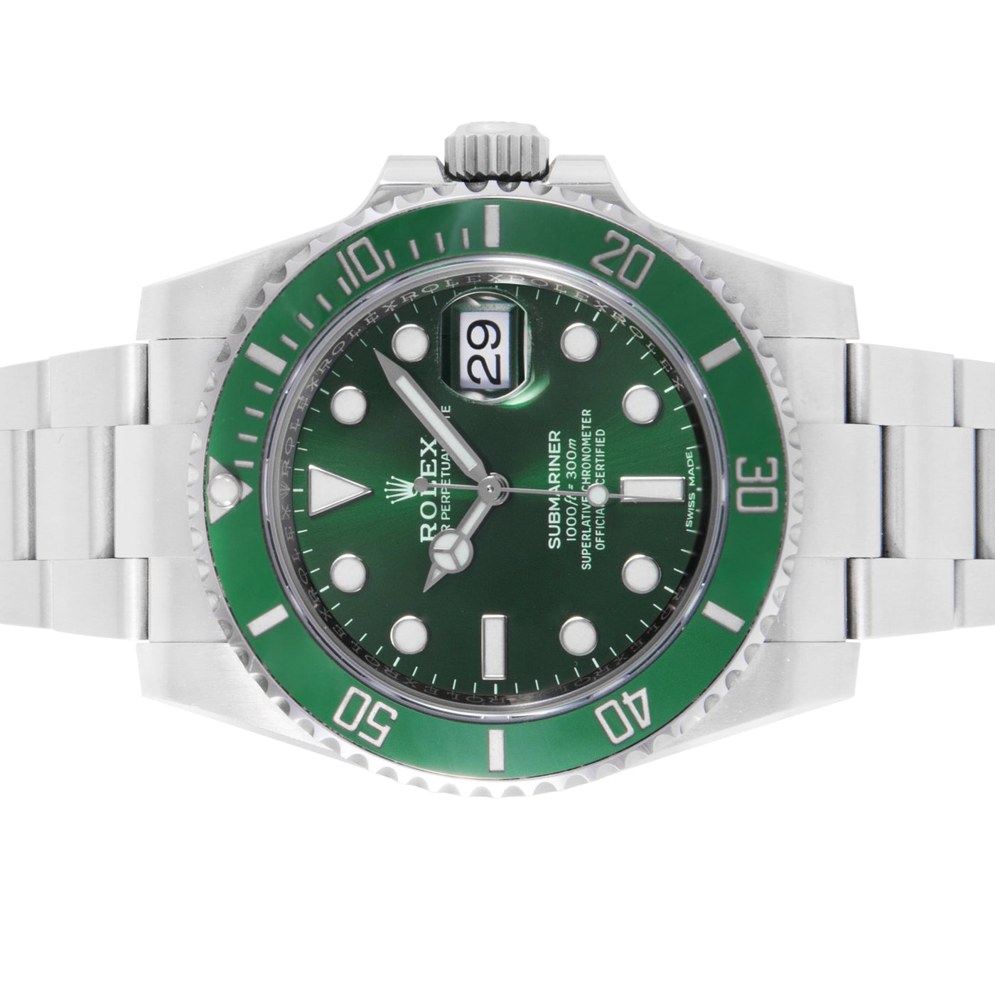 Rolex Submariner Date "Hulk" 116610LV | Timepiece360
