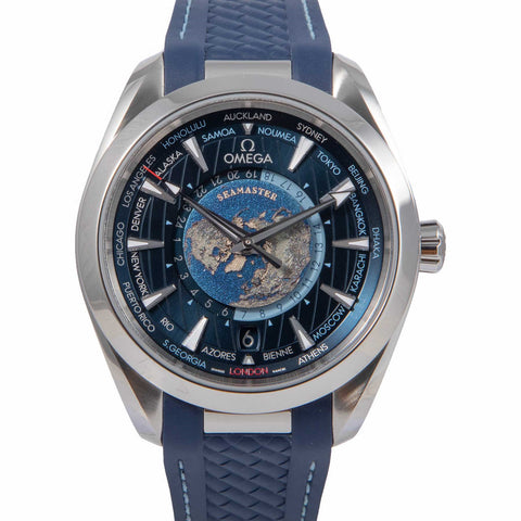 Omega Seamaster Aqua Terra Worldtimer 220.12.43.22.03.001|Timepiece360